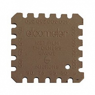 Пластиковая гребенка для измерения толщины мокрого слоя Elcometer 154